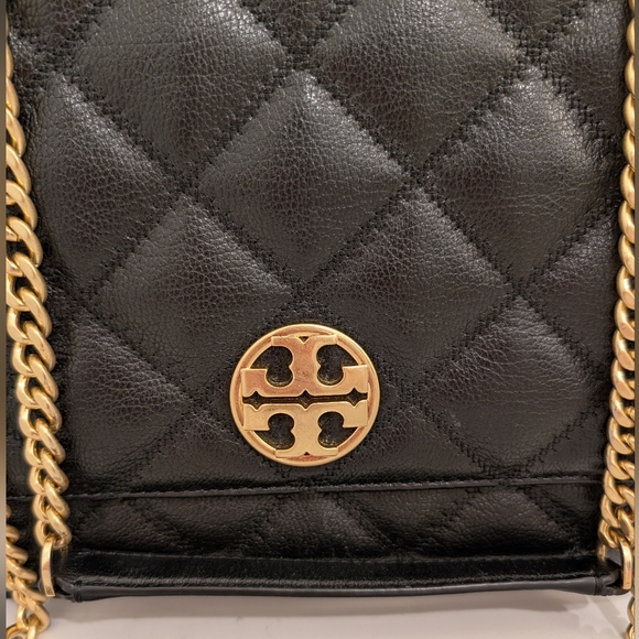Tory Burch Black Willa Shoulder Bag (Large) - Picture 7 of 7